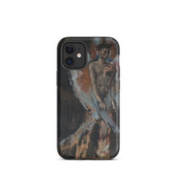 The Angel of Sodom - Christian Berard Phone Case Iphone 12 Mini / Matte Black Iphone Pro Case Painted Figure Design Christian Bérard’s,