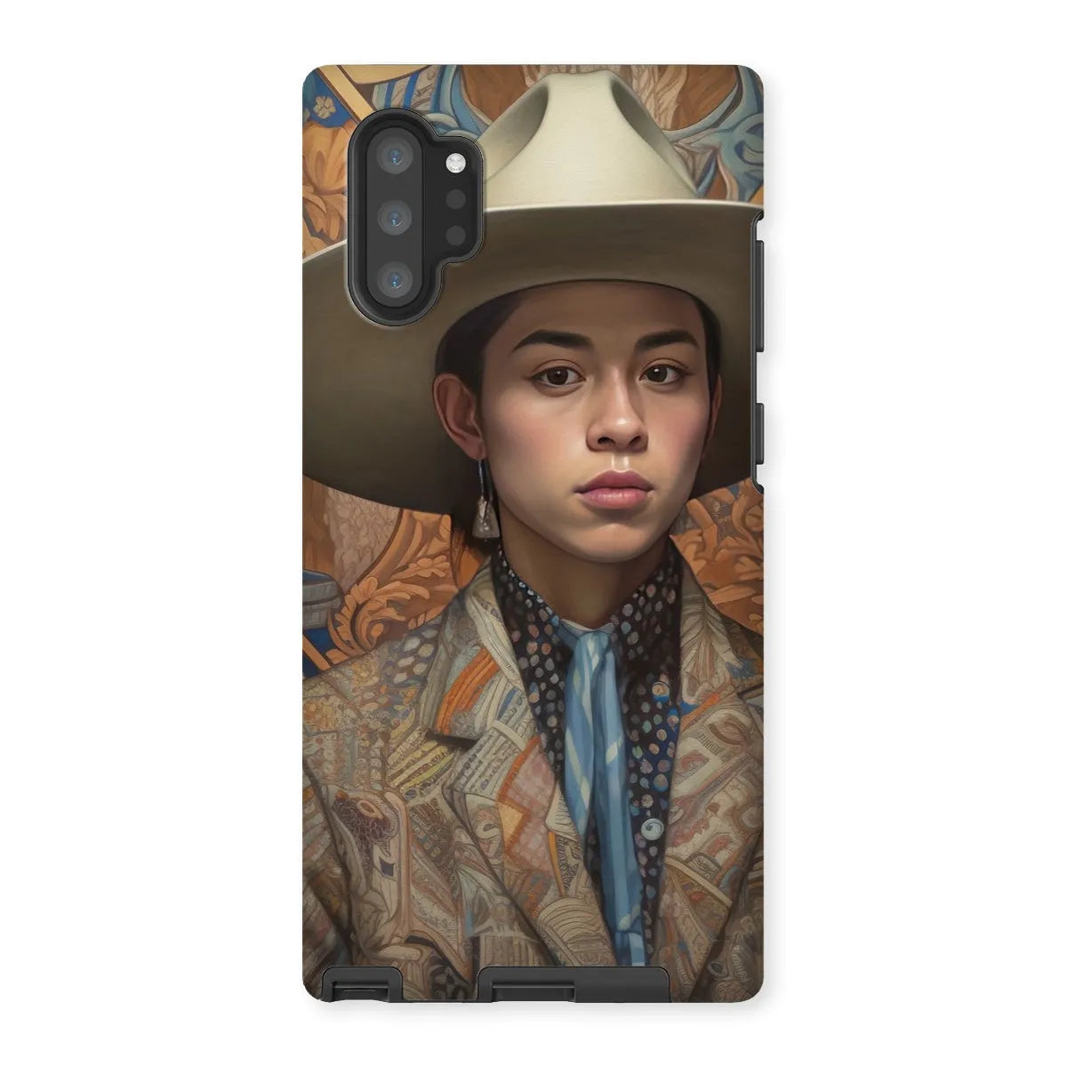 Angel The Transgender Cowboy - F2m Outlaw Art Phone Case - Samsung Galaxy Note 10p / Matte - Mobile Phone Cases