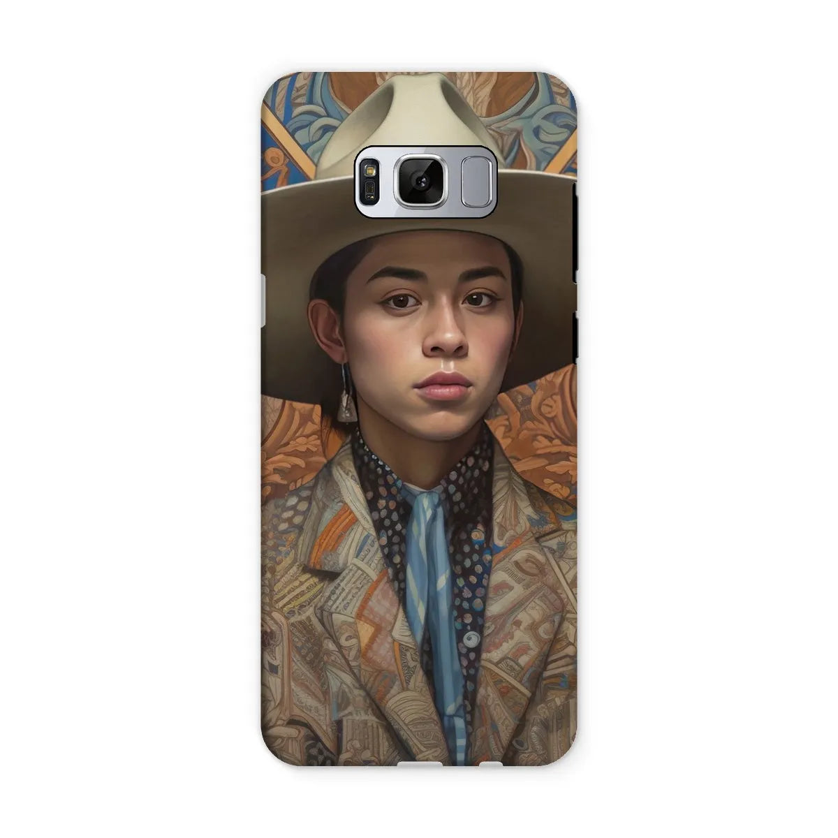 Angel The Transgender Cowboy - F2m Outlaw Art Phone Case - Samsung Galaxy S8 / Matte - Mobile Phone Cases - Aesthetic