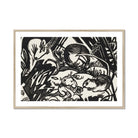 Animal Legend - Franz Marc Expressionist Woodcut Art Print Posters Prints & Visual Artwork