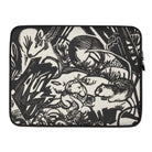 Animal Legend - Franz Marc Woodcut Art Laptop Sleeve - 15″