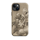 What one does to Another - Francisco De Goya Iphone Case, 15 Plus / Matte, Iphone 14 Case Macabre Skeletal Figures