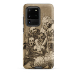 What one does to Another - Francisco De Goya Samsung Case, Galaxy S20 Ultra / Matte, Smartphone Skeletal Case