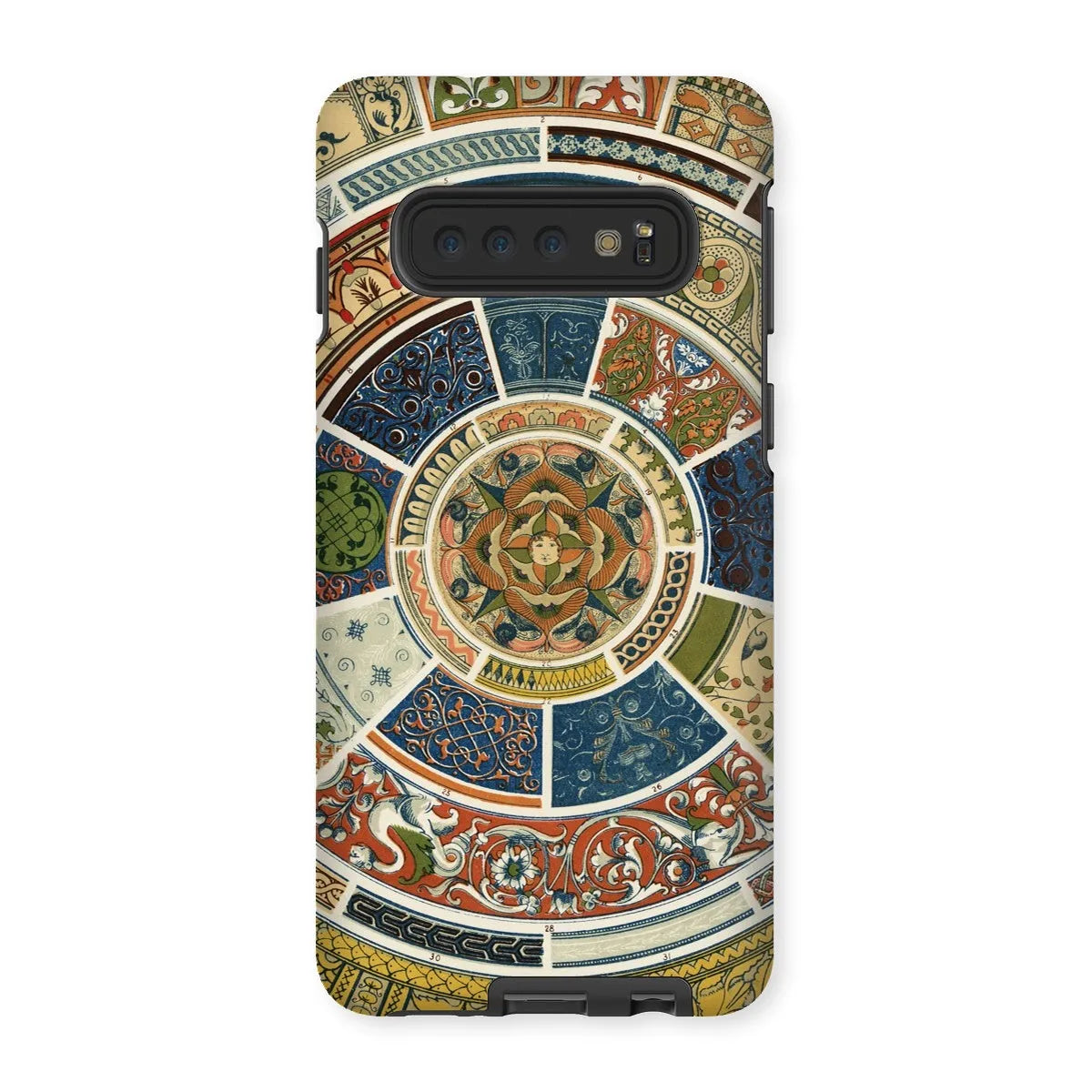 Another Grammar Of Ornament Aesthetic Pattern Art Phone Case - Samsung Galaxy S10 / Matte - Mobile Phone Cases
