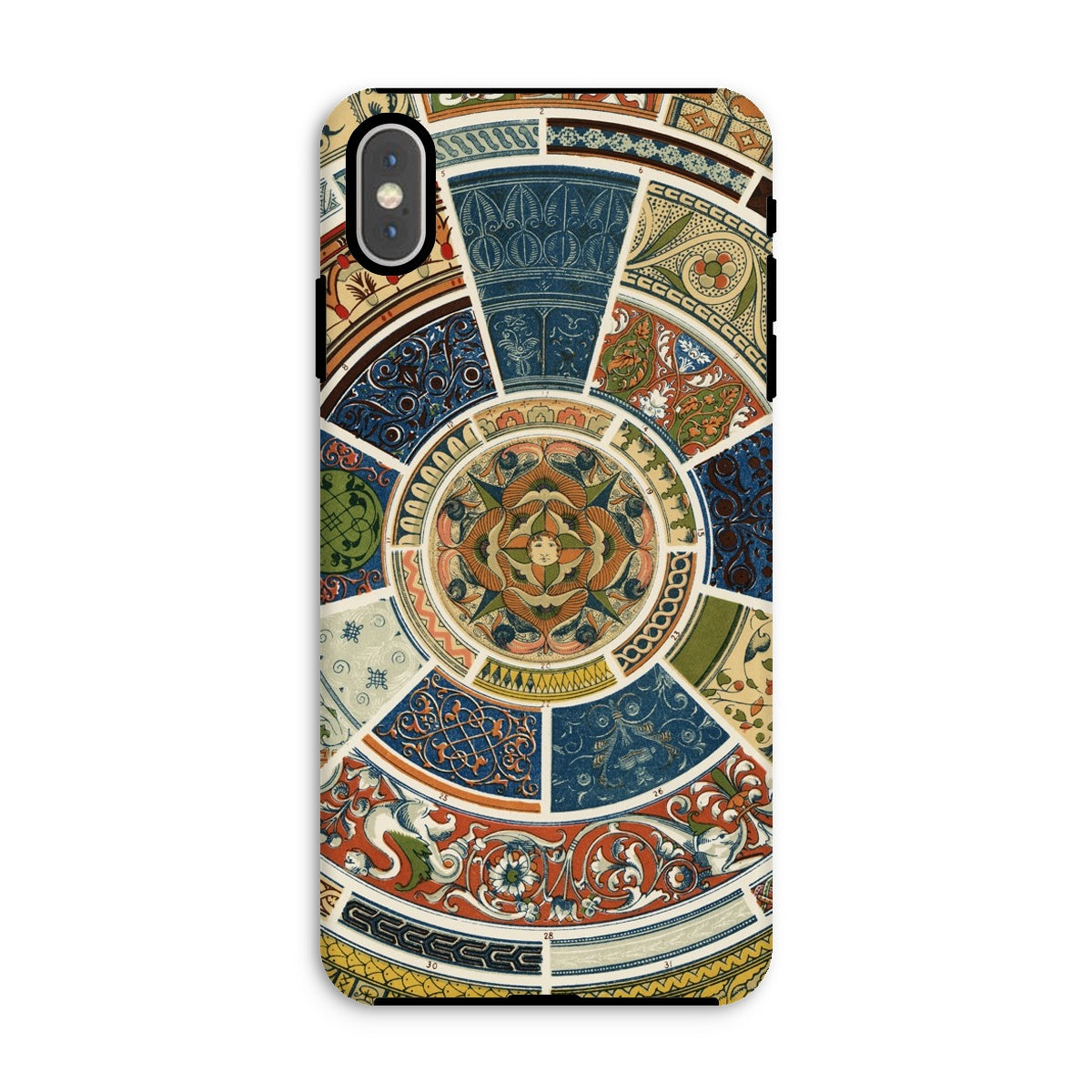 Another Grammar of Ornament Owen Jones Iphone Case, Xs Max / Matte, Ornate Phone Case Circular Mandala Like Design Intricate Patterns