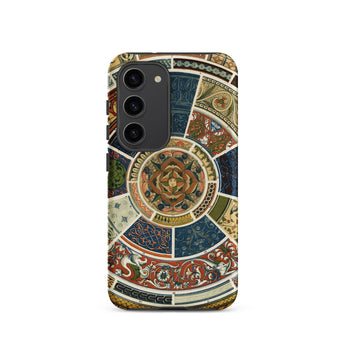 Another Grammar of Ornament - Owen Jones Phone Case Samsung Galaxy S23 / Matte Vibrant Intricately Designed Phone Case Circular Mosaic