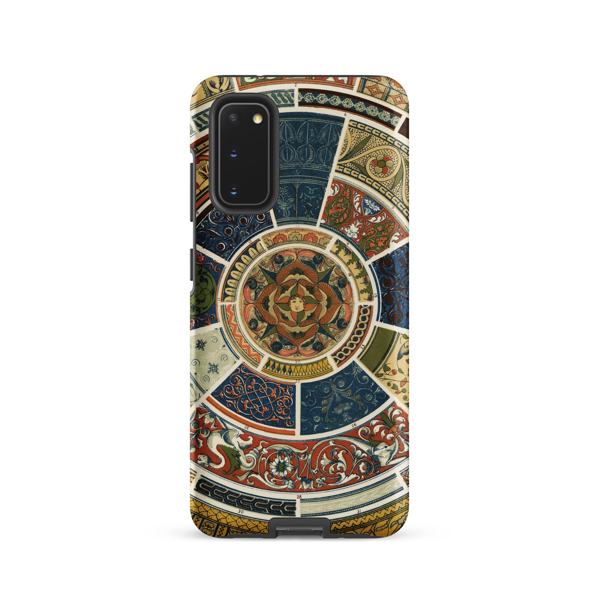 Another Grammar of Ornament Owen Jones Samsung Case, Galaxy S20 / Matte, Phone Case Circular Mandala Like Design Intricate Patterns Motifs