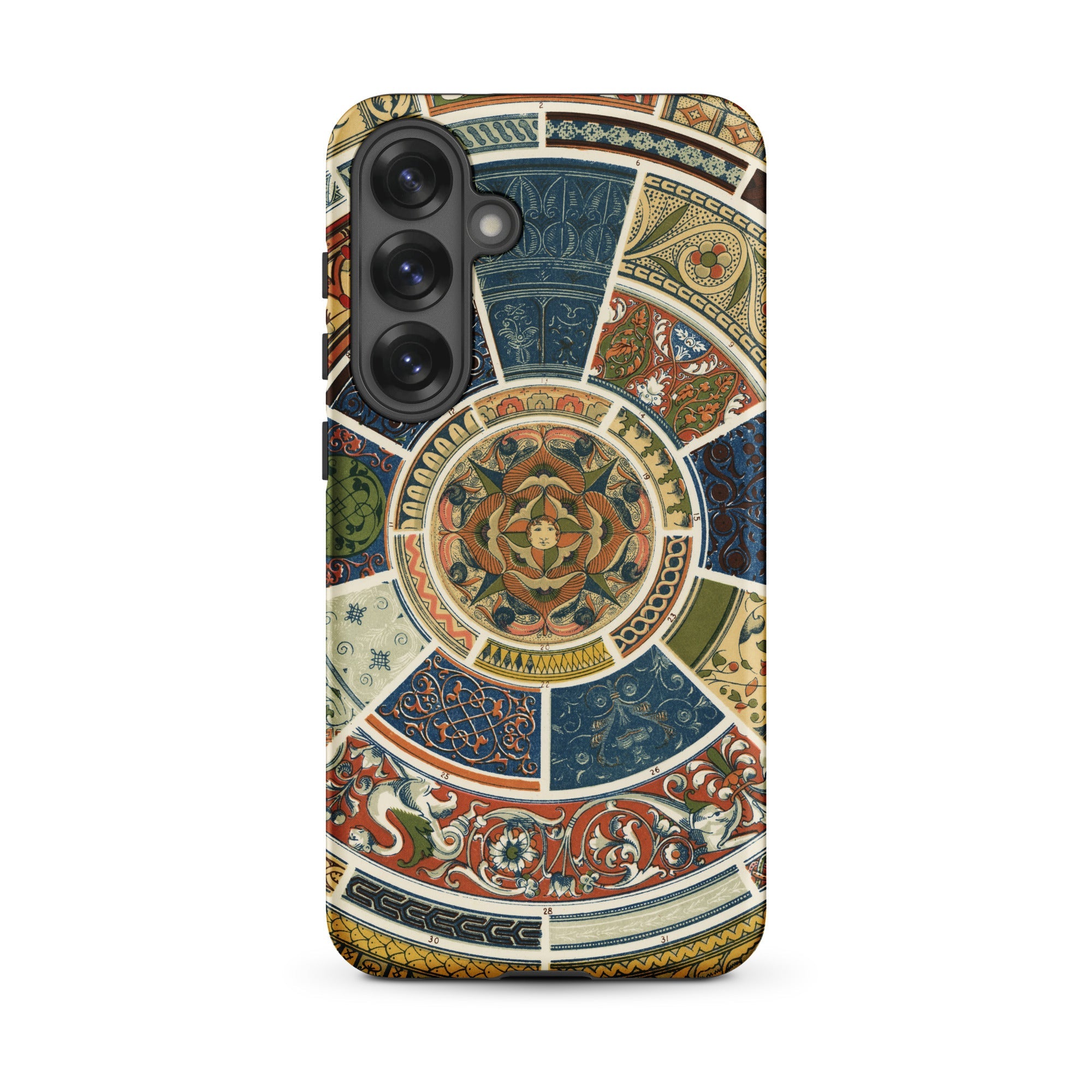 Another Grammar of Ornament Owen Jones Samsung Case, Galaxy S25 Plus / Matte, Smartphone Case Intricate Colorful Mandala Pattern
