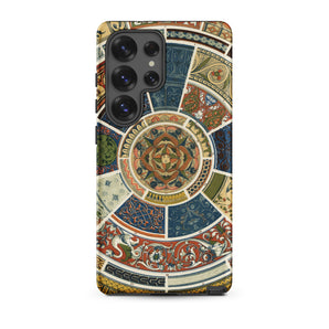 Another Grammar of Ornament - Owen Jones Samsung Case, Galaxy S25 Ultra / Matte, Smartphone Richly Patterned Circular Design Case