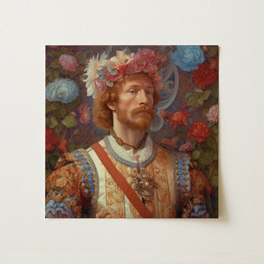 Ansgar - Gay Noorse prins kunstdruk / canvas 