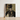 Framed Portrait Person Elaborate Black Gold Ornate Hair Gay French Vampire, Wrapped, Gothic Couture