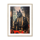 Anubis - Modern Egyptian God Art Print Posters Prints & Visual Artwork