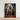 Black Framed Portrait Wolf Formal Attire Adorned Gold Shadows Drape Anubis, Modern Egyptian God, Art