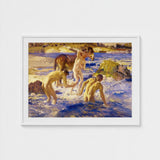 Anzacs Bathing - George Washington Lambert Art Print / Canvas, Captures Prints