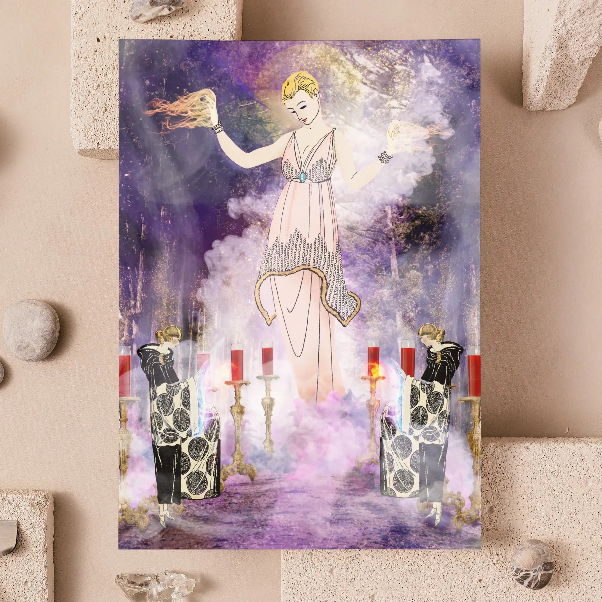 Aphromighty The 50ft Wiccan Greeting Card - Greeting & Note Cards - Aesthetic Art