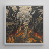 Apocalypso - Beautiful Apocalypse Art Print / Canvas, 12x12’’ / 31x31cm / White Frame, Posters Prints & Visual Artwork, Toby Leon