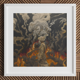 Apocalypso - Beautiful Apocalypse Art Print / Canvas, Beautiful Apocalypse Art, World Unraveling, Haunting Ballet