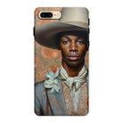 Apollo - Gay Black Dandy Cowboy Iphone Case - 8 Plus / Matte