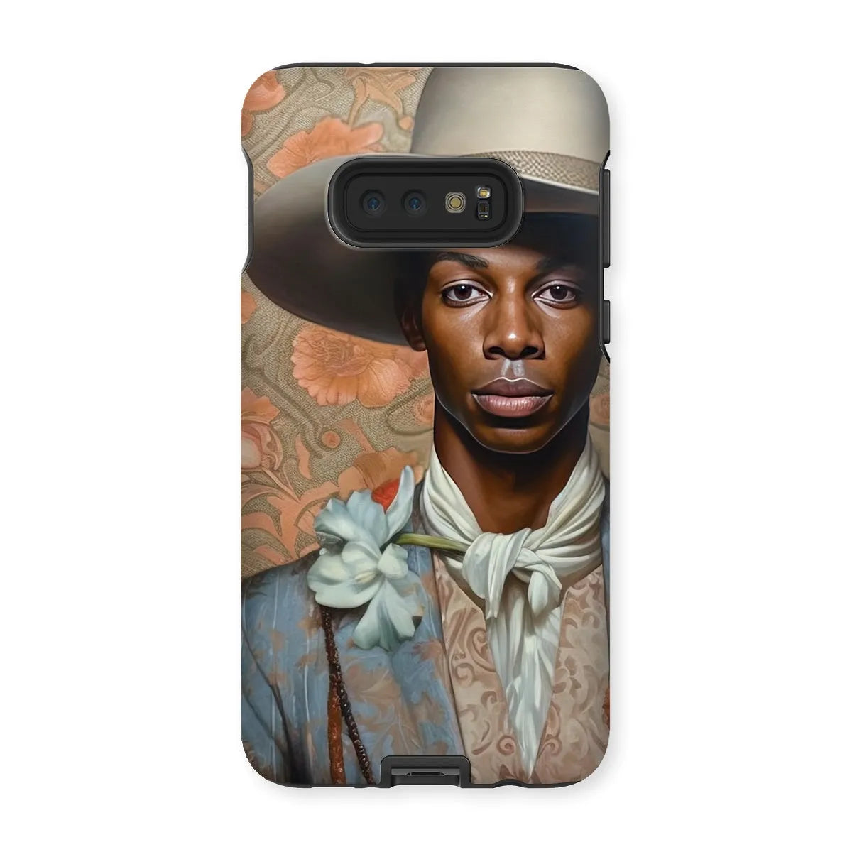Apollo The Gay Cowboy - Gay Aesthetic Art Phone Case - Samsung Galaxy S10e / Matte - Mobile Phone Cases - Aesthetic Art