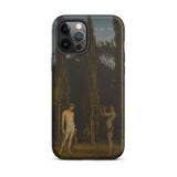 Apollo & Marsyas - Hans Thoma Greek Myth Iphone Case, 12 Pro Max / Matte, Artistic Phone Case
