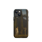 Apollo & Marsyas - Hans Thoma Greek Myth Iphone Case, 13 Mini / Matte, Art-adorned Iphone Case