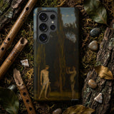 Apollo & Marsyas - Hans Thoma Greek Myth Phone Case, Mobile Cases, Toby Leon