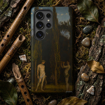 Apollo & Marsyas - Hans Thoma Greek Myth Phone Case, Mobile Cases, Toby Leon