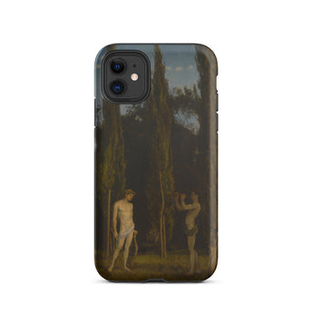 Apollo & Marsyas - Hans Thoma Greek Myth Phone Case Iphone 11 / Matte Artistic Phone Case Greek Myth