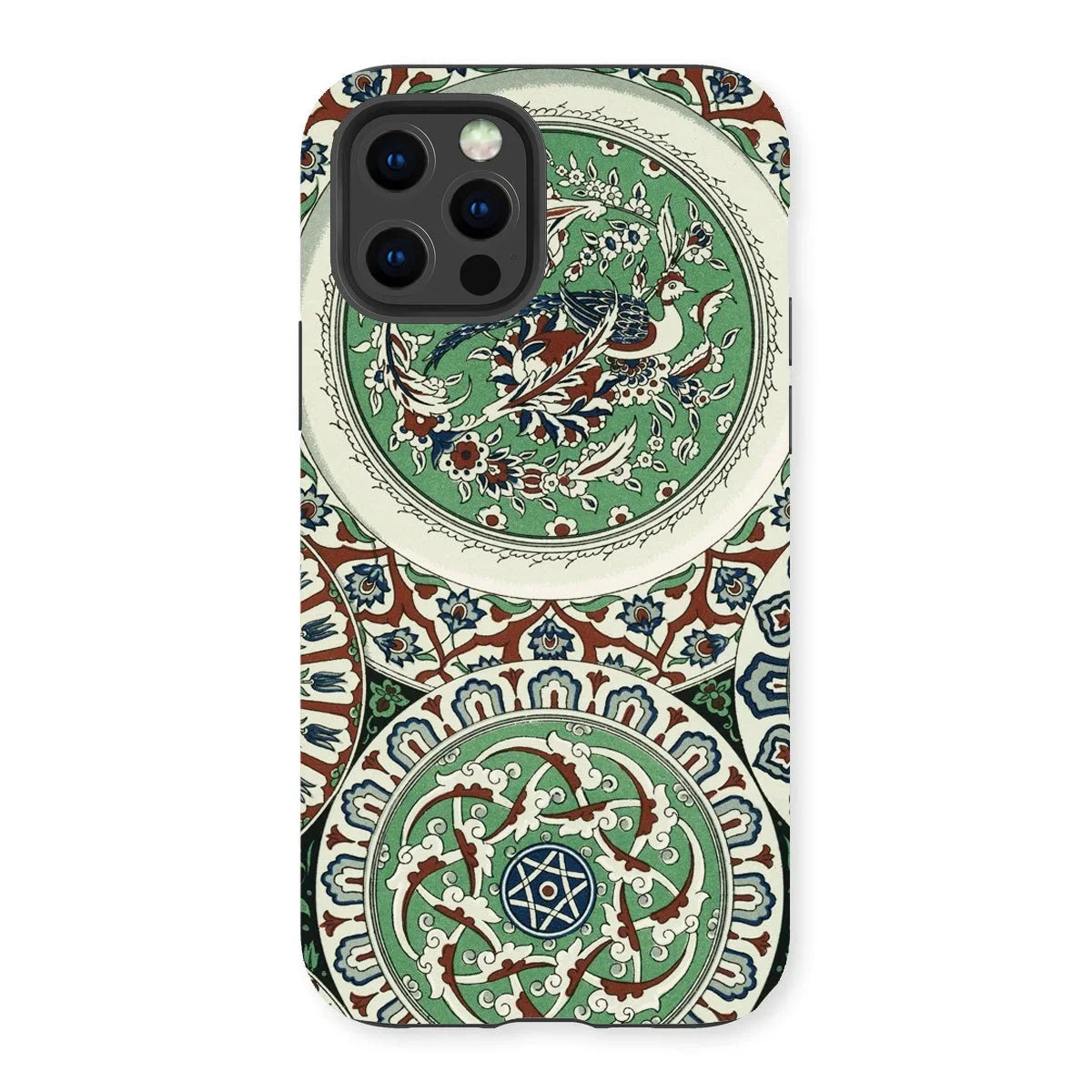 Arabesque Pattern - Auguste Racinet Iphone Case, 13 Pro / Matte, Ornate Phone Case Intricate Green White Red Floral