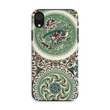 Arabesque Pattern - Auguste Racinet Iphone Case, Xr / Matte, Decorative Phone Case Intricate Islamic-style Patterns Motifs Green