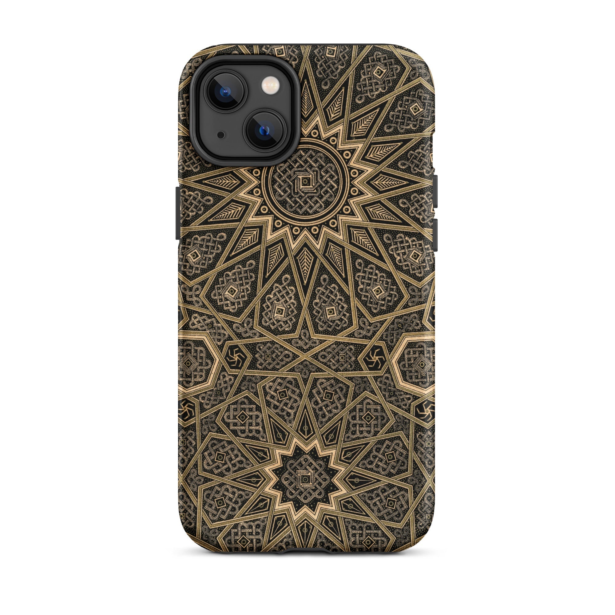 Arabic Ceiling - Emile Prisses D’avennes Iphone Case, 14 Plus / Matte, Intricate Geometric Patterned Phone Case