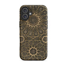 Arabic Ceiling - Emile Prisses D’avennes Iphone Case, 16 Plus / Matte, Patterned Smartphone Case