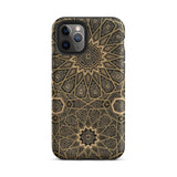 Arabic Ceiling - Emile Prisses D’avennes Phone Case Iphone 11 Pro / Matte Ornate Patterned Phone Case Arabic Ceiling, Emile Prisse