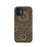 Arabic Ceiling - Emile Prisses D’avennes Phone Case Iphone 12 / Matte Ornate Patterned Phone Case Arabic Ceiling, Emile Prisse D’avennes,