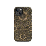 Arabic Ceiling - Emile Prisses D’avennes Phone Case Iphone 14 / Matte Patterned Smartphone Case Arabic Ceiling, Emile Prisse D’avennes,