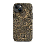Arabic Ceiling - Emile Prisses D’avennes Phone Case Iphone 15 Plus / Matte Ornate Patterned Phone Case Arabic Ceiling, Emile Prisse
