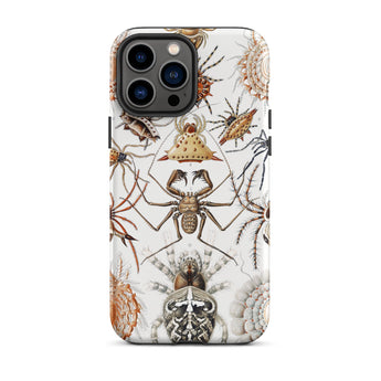Arachnida - Ernst Haeckel Spider Taxonomy Iphone Case, 13 Pro Max / Matte, Spider-themed Phone Case