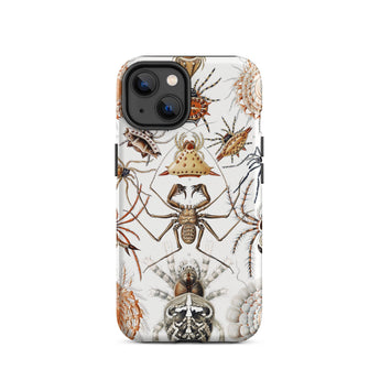 Arachnida - Ernst Haeckel Spider Taxonomy Iphone Case, 14 / Matte, Spider-themed Phone Case