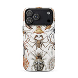 Arachnida - Ernst Haeckel Spider Taxonomy Phone Case Iphone 17 Pro Max / Matte 12 Skull Design, Dissecting Table Spiders Mobile Cases