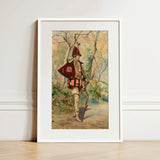 Archer - Casimiro Tomba Art Print / Canvas, 12x18’’ / 31x46cm / White Frame / Matboard, Posters Prints & Visual Artwork, Toby Leon