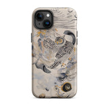 Archimedes - Surreal Owl Art Iphone Case, 15 Plus / Matte, Owl-themed Phone Case