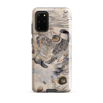 Archimedes - Surreal Owl Art Phone Case, Samsung Galaxy S20 Plus / Gloss, Mobile Cases, Toby Leon