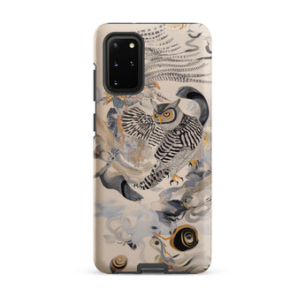 Archimedes - Surreal Owl Art Phone Case, Samsung Galaxy S20 Plus / Matte, Mobile Cases, Toby Leon