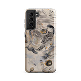 Archimedes - Surreal Owl Art Samsung Case, Galaxy S21 Fe / Gloss, Phone Case Detailed Illustration Owl Natural Elements