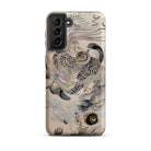 Archimedes Surreal Owl Art Samsung Case, Galaxy S21 Plus / Matte, Smartphone Case Artistic Depiction Owl Creatures