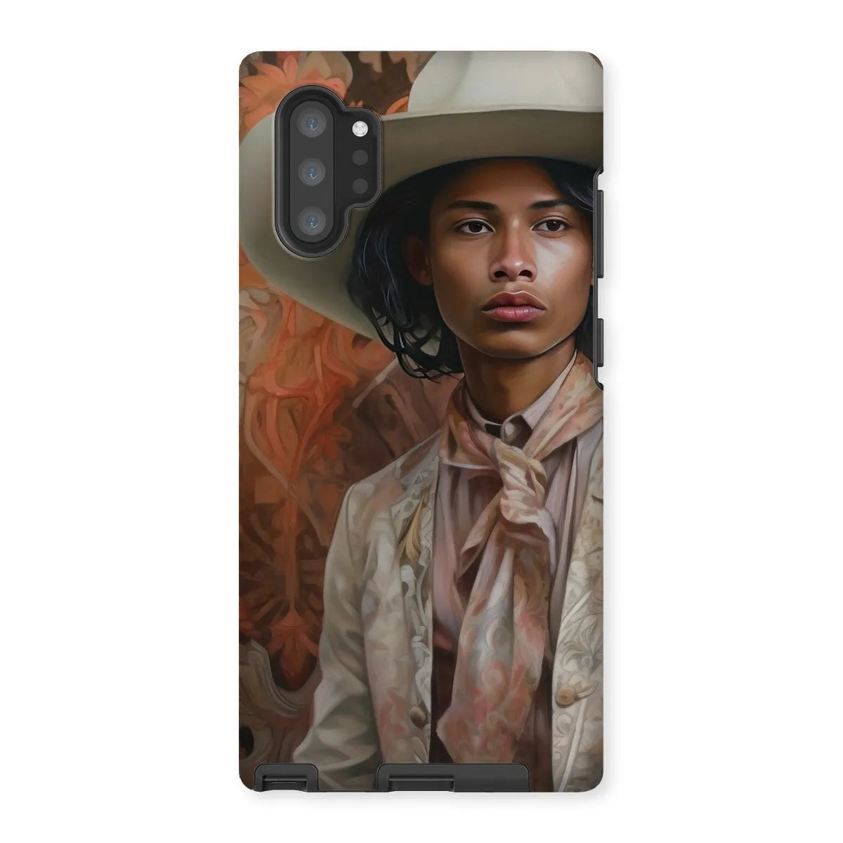 Arjuna The Gay Cowboy - Gay Aesthetic Art Phone Case - Samsung Galaxy Note 10p / Matte - Mobile Phone Cases - Aesthetic