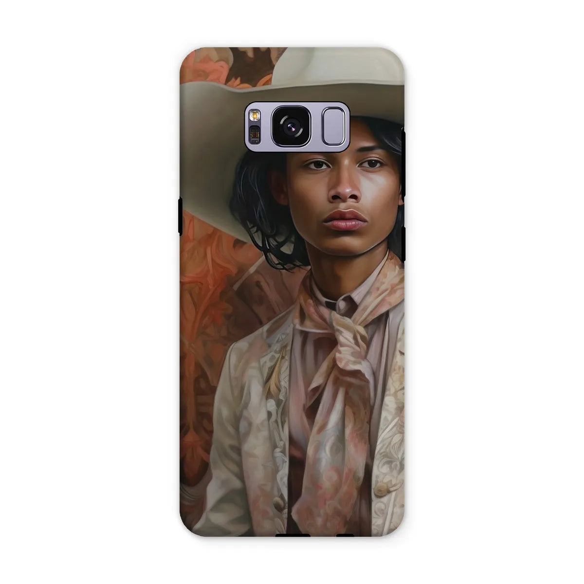 Arjuna The Gay Cowboy - Gay Aesthetic Art Phone Case - Samsung Galaxy S8 Plus / Matte - Mobile Phone Cases - Aesthetic