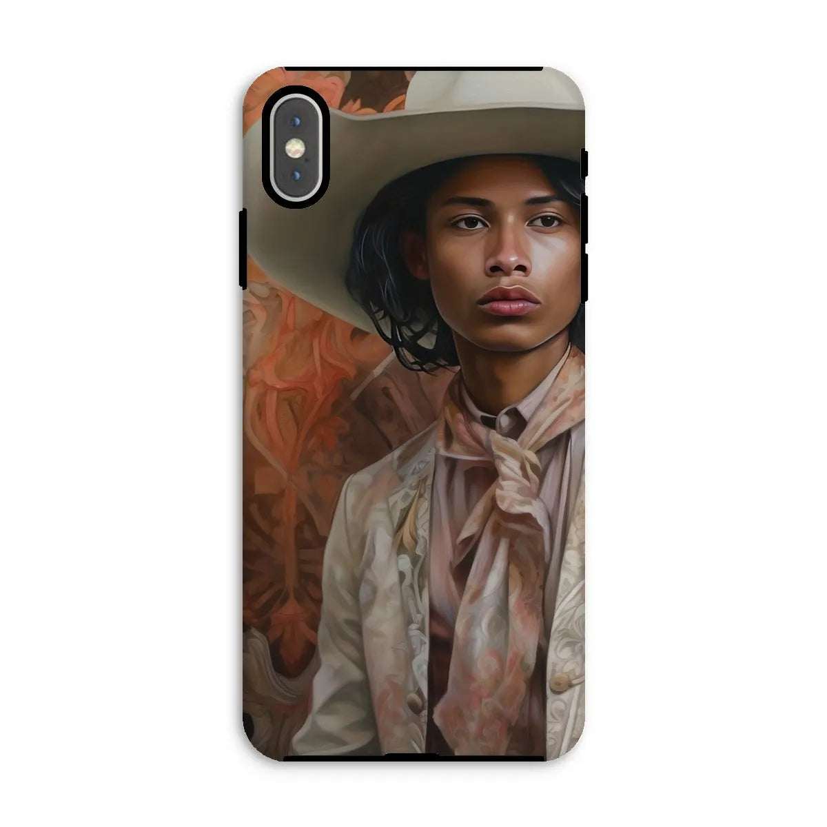 Arjuna The Gay Cowboy - Gay Aesthetic Art Phone Case - Iphone Xs Max / Matte - Mobile Phone Cases - Aesthetic Art