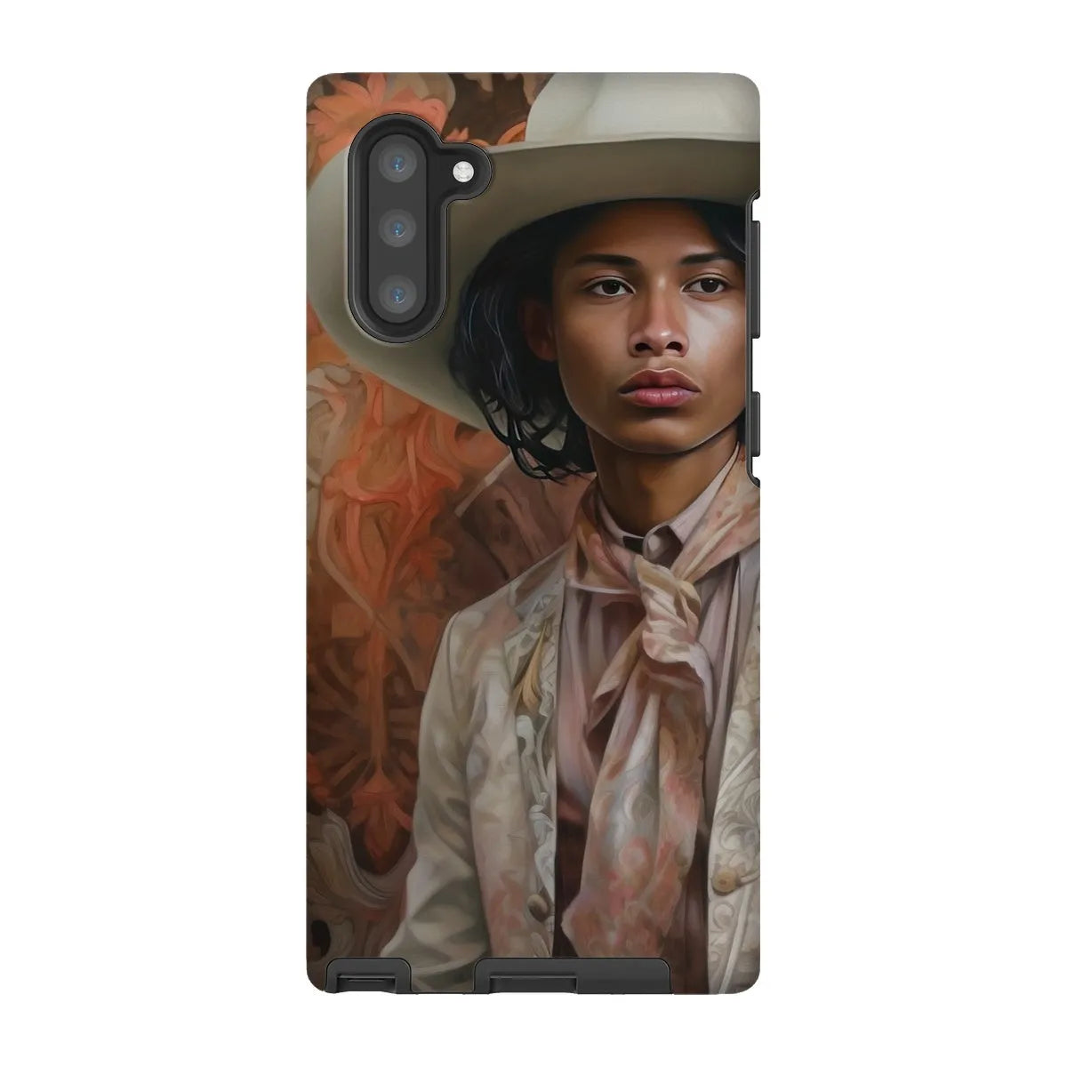 Arjuna The Gay Cowboy - Gay Aesthetic Art Phone Case - Samsung Galaxy Note 10 / Matte - Mobile Phone Cases - Aesthetic