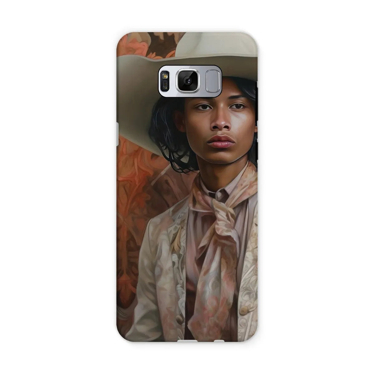 Arjuna The Gay Cowboy - Gay Aesthetic Art Phone Case - Samsung Galaxy S8 / Matte - Mobile Phone Cases - Aesthetic Art